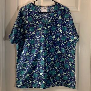 CREST CREST COTTONS Scrubs Uniform Top